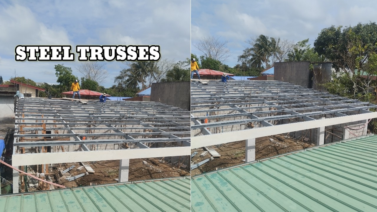 Steel Trusses Build and Installation
