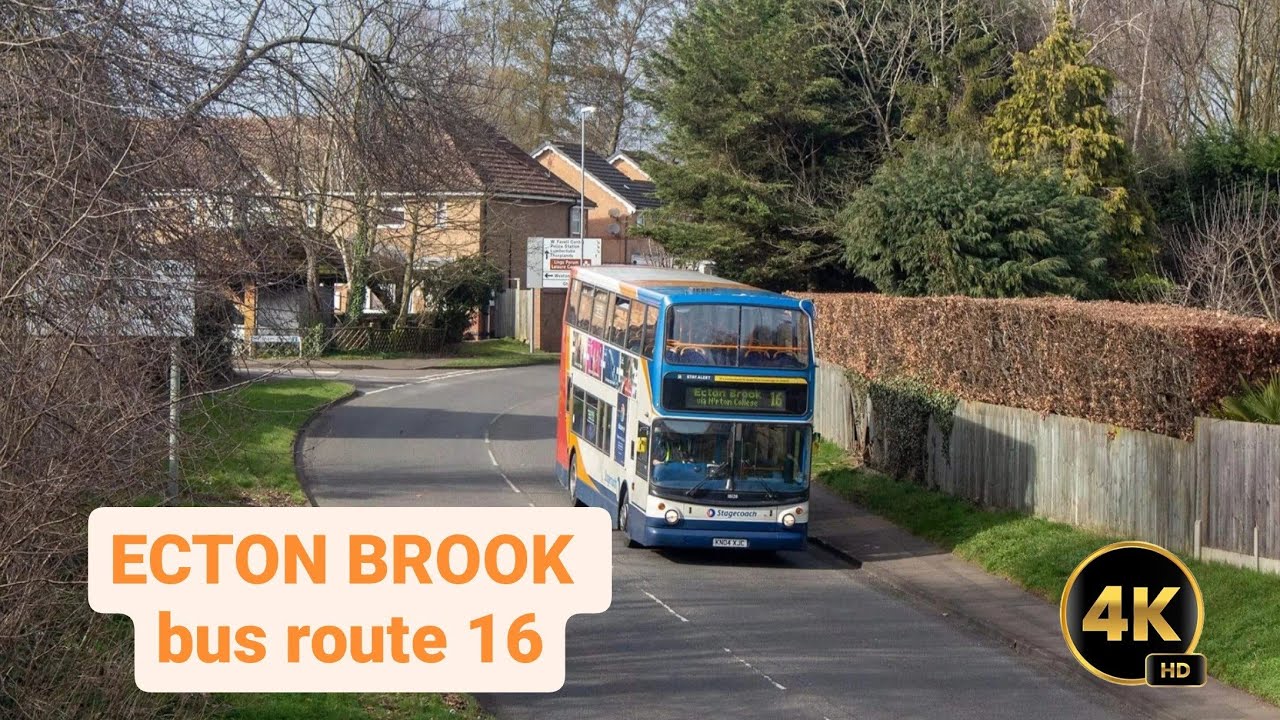 Route 16 Ecton Brook- Town centre Northampton +Map +Timetable