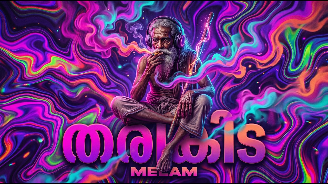 തരികിട Melam | Malayalam Trance | Kerala Percussion Fusion | Psychedelic Rhythm