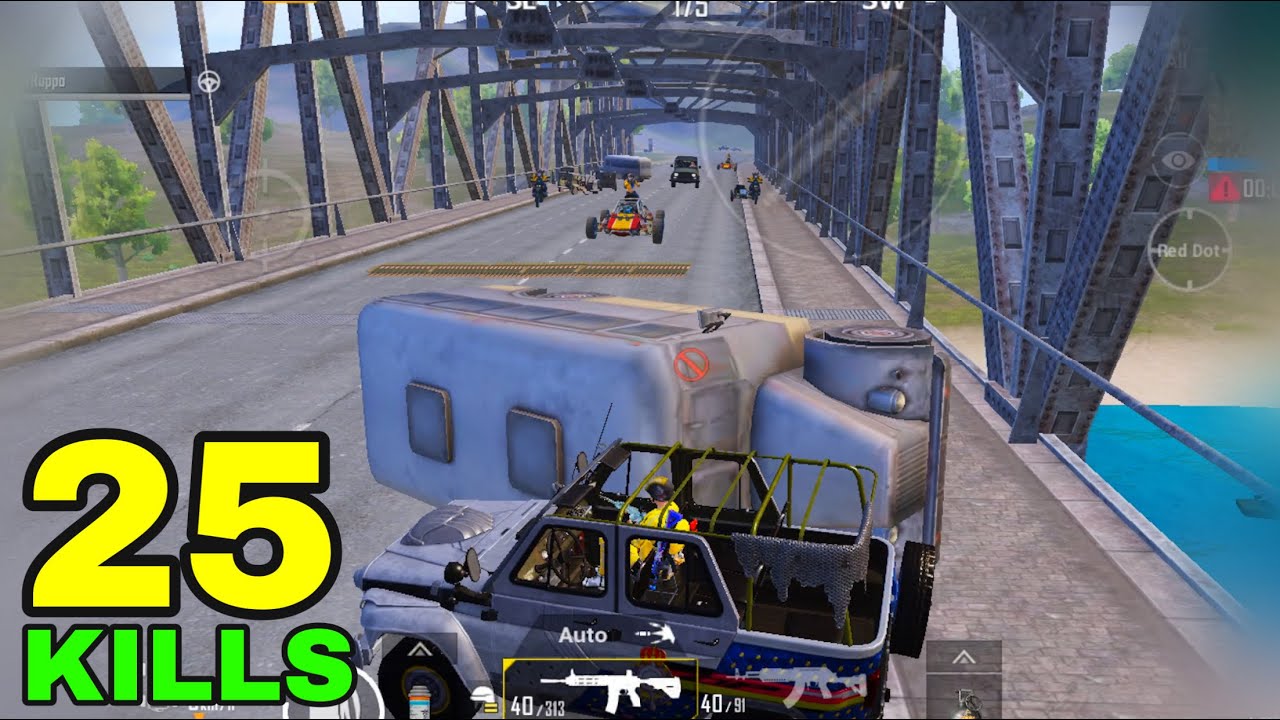 BEST BRIDGE CAMP EVER!! | 1vs8 in SAME PLACE | PUBG MOBILE