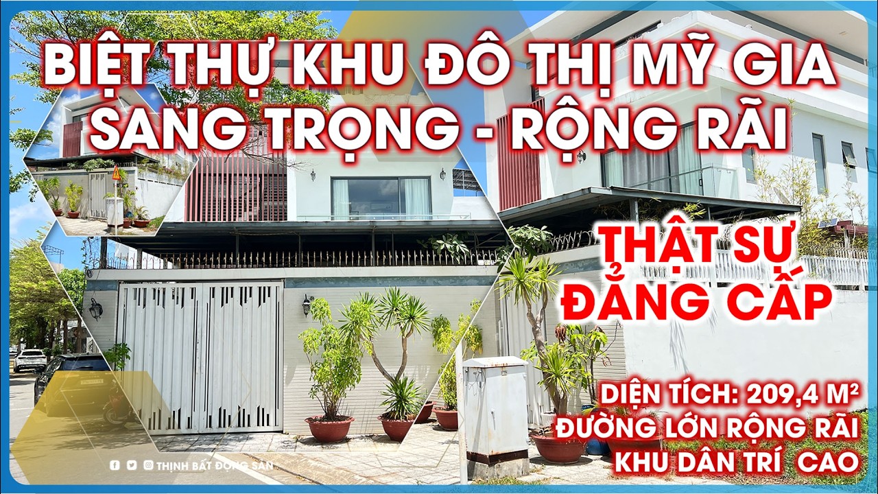 💥Siêu phẩm biệt thự Mỹ Gia Nha Trang đã chuẩn pháp lý sổ hồng riêng hiếm có! Giá tốt vào ở ngay 209m