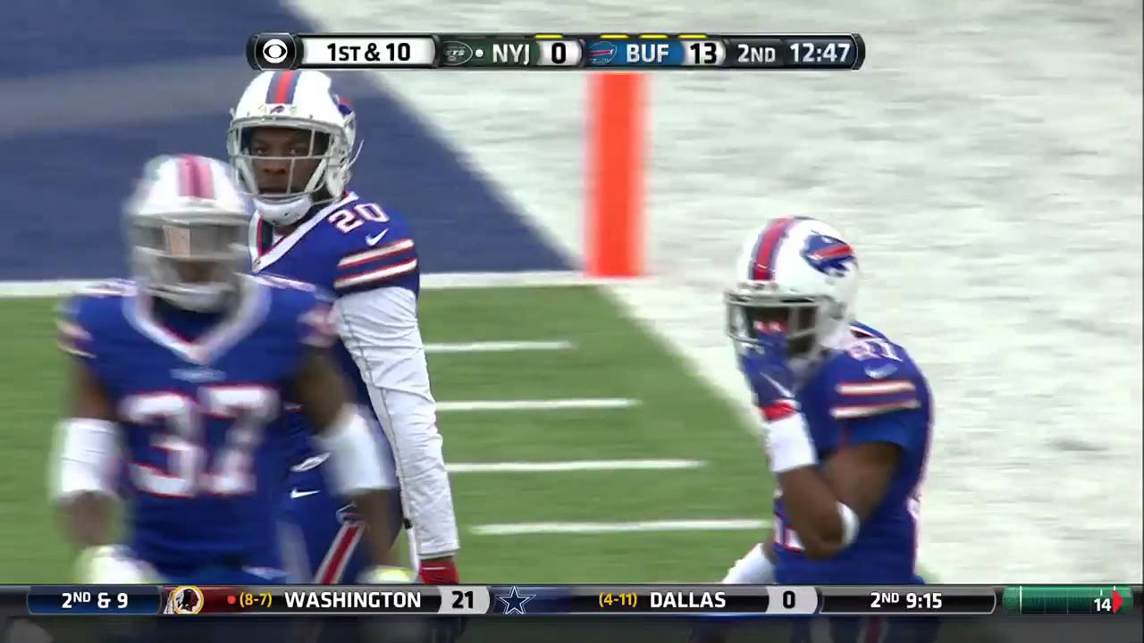 Chris Ivory Earns 1st Career 1000-Yard Season with Huge Run! | Jets vs. Bills | NFL