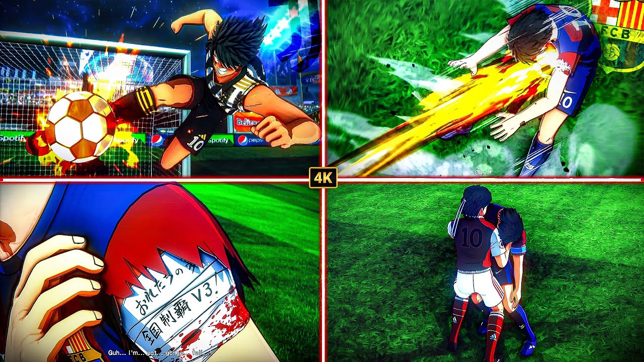 All Special Events Showcase – Captain Tsubasa 4K | Licensed Kits & Max Graphics