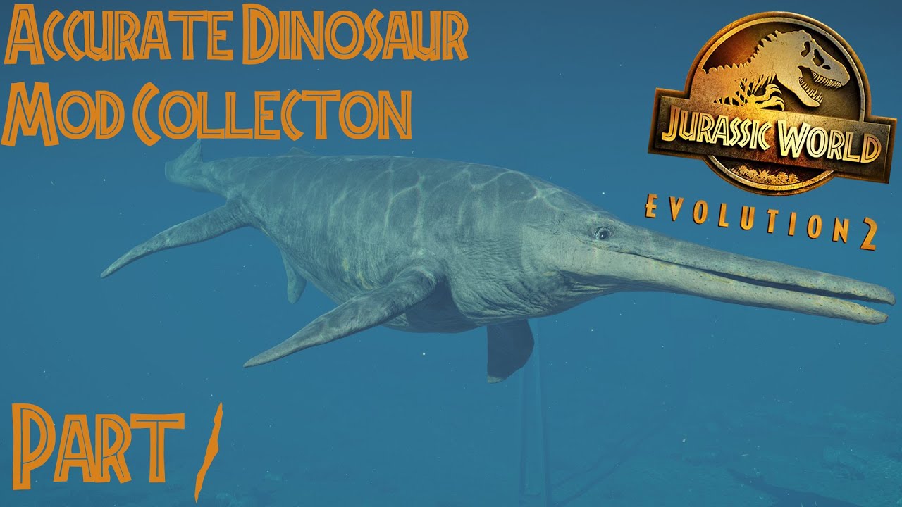 JWE2 Accurate Dinosaur Mod Collection Part 1