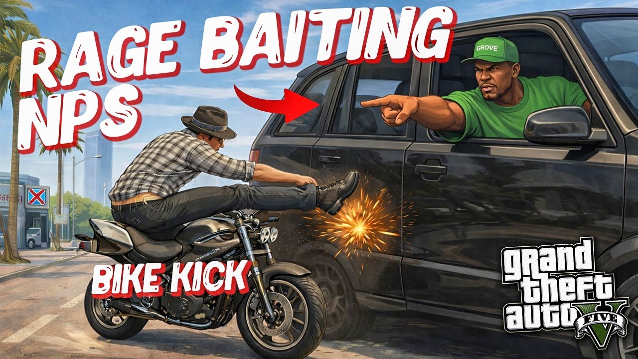These GTA5 NPCs Destroyed Everything Because Of My Rage Bait