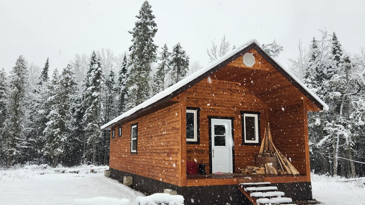 Preparing For Winter As We Build Our Off-Grid Cabin