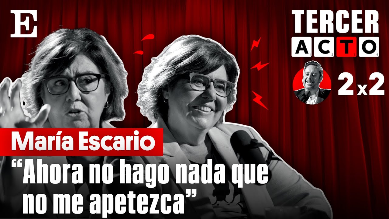 El TERCER ACTO de MARÍA ESCARIO: "Había soñado con vivir en el campo, la vida que llevo ahora"