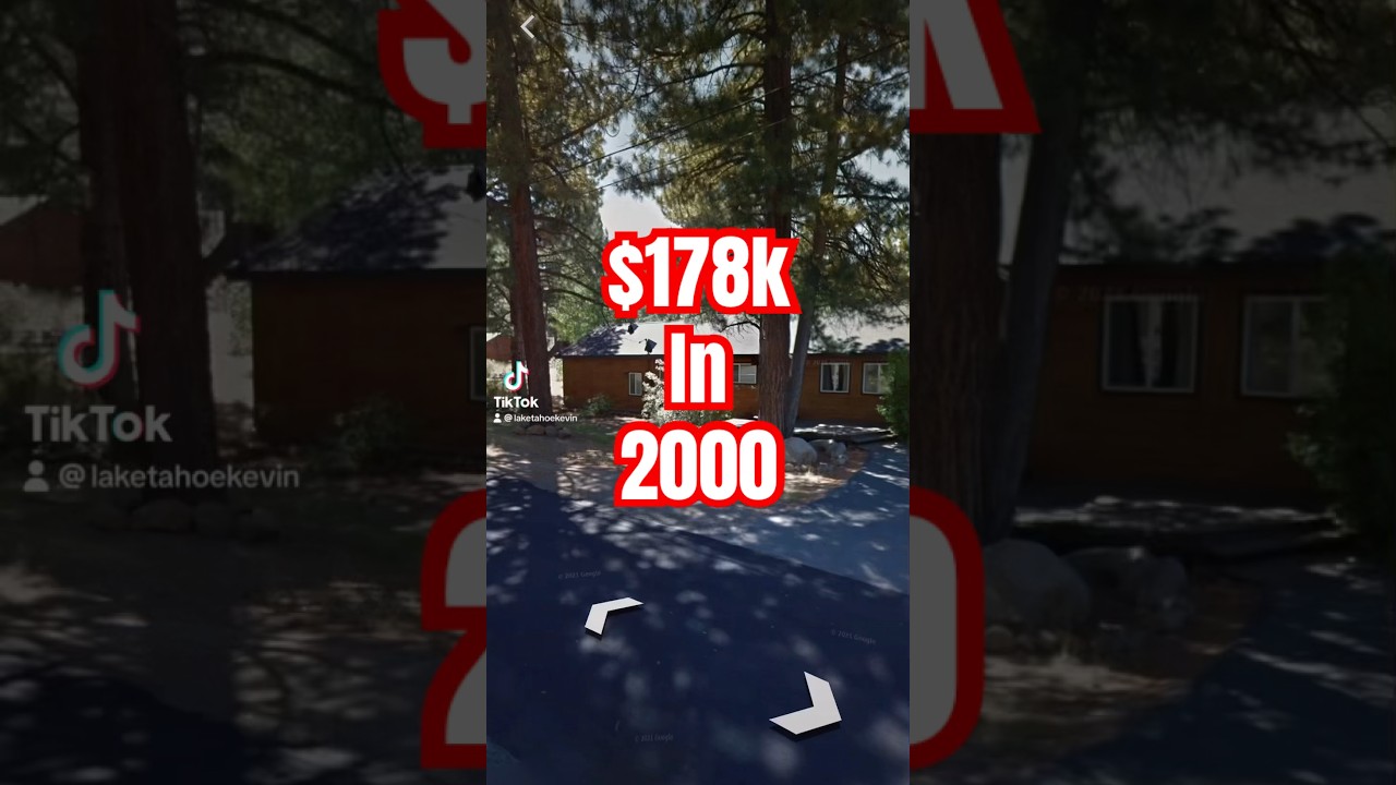 Living in Truckee in 2000 #laketahoe #realestate #inclinevillage #reno