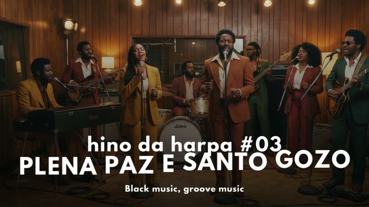 PLENA PAZ E SANTO GOZO / HINO DA HARPA #03 / BLACK MUSIC, GROOVE MUSIC, SOUL MUSIC