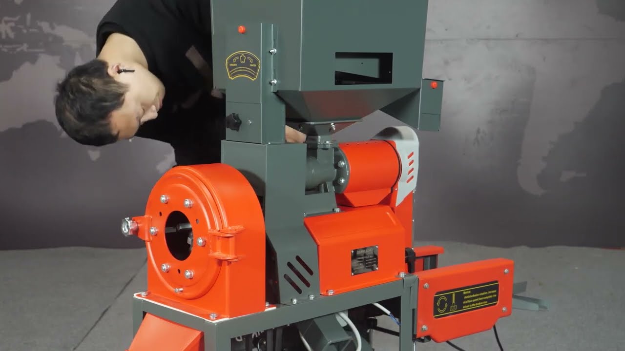 6N2018-9FC21 Pro Max Rice Mill Machine, 4in1 Rice Mill Machine | Assemble Video