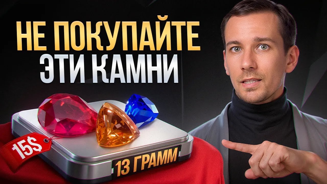 ТАКИЕ камни НИЧЕГО НЕ СТОЯТ! / 9 ЧАСТЫХ ошибок в выборе драгоценных камней!