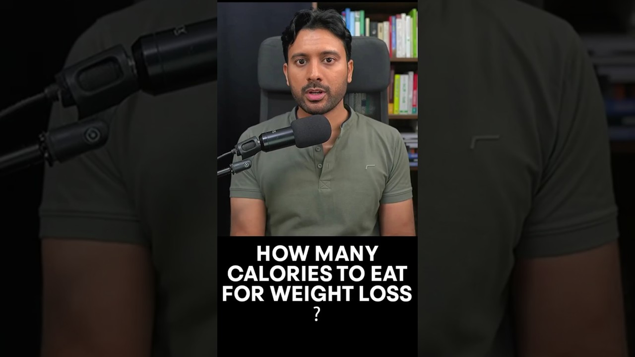 How Many Calories to Lose Weight? | BMR Explained #weightloss  #diet #calories #pcosweightloss