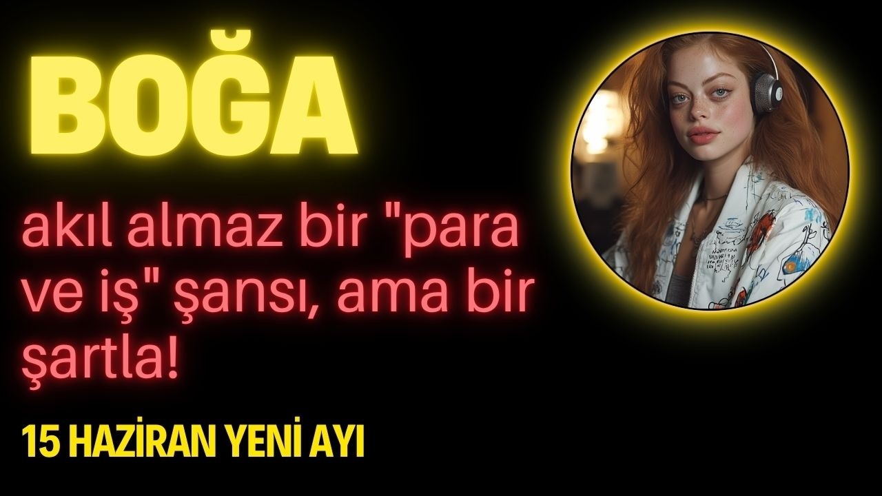 Boğa Burcu 15 Haziran Yeni Ayı - Aklım Almaz Bir Para ve İş Akışı Başlıyor