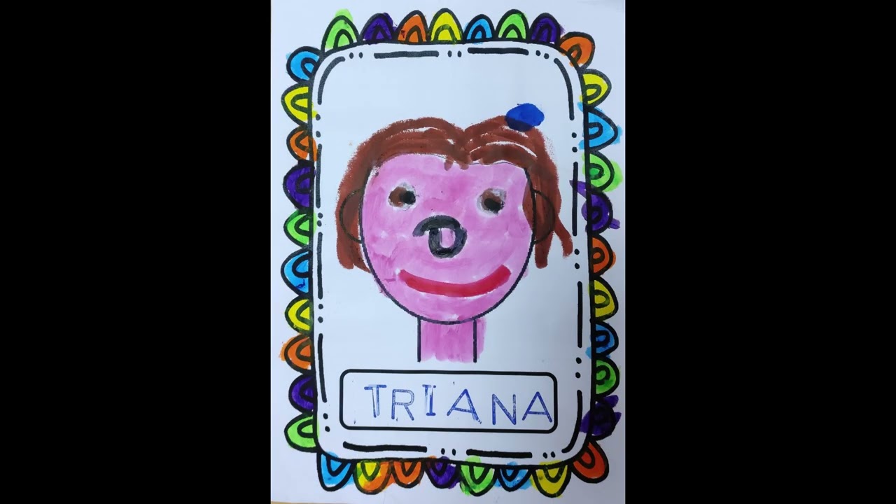 RETRATO-Infantil-5 anos-Profe Adela