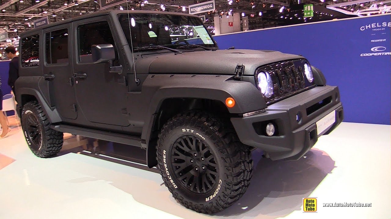 2017 Chelsea Truck Co Black Hawk Jeep Wrangler - Walkaround - 2018 Geneva Motor Show