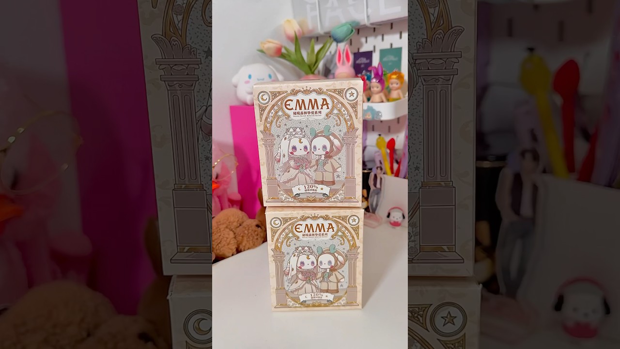 unbox emma secret forest beloved ❤️ secret pull?! #unboxing #blindbox #trinkets #luckyemma #kawaii