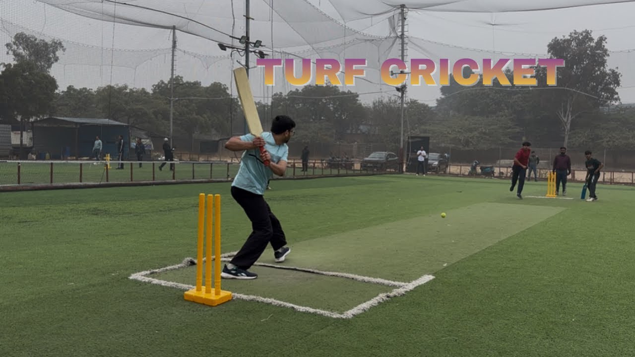 Turf Cricket in Anand parvat 