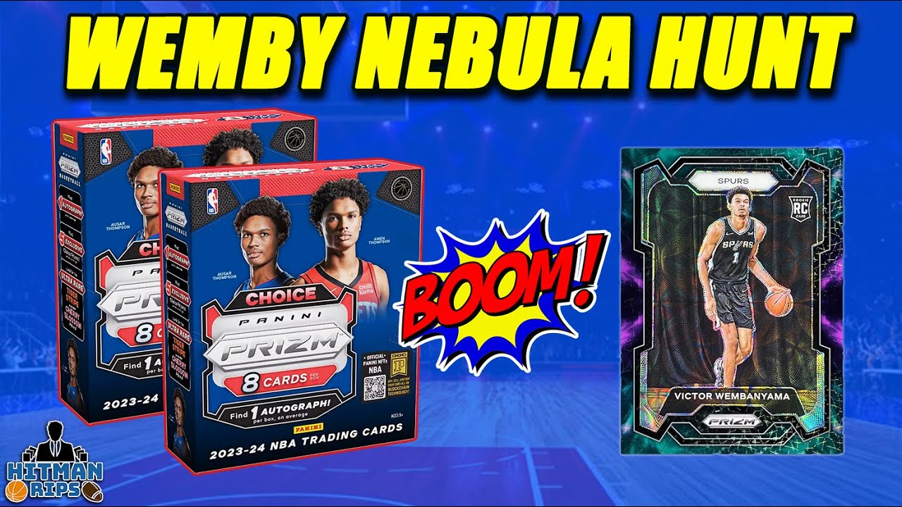 LOOKING FOR THE WEMBY NEBULA! 2023-24 Prizm Choice Box - $750 a Box