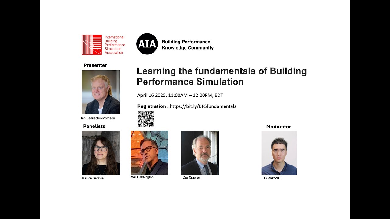IBPSA + AIA BPKC Education Webinar