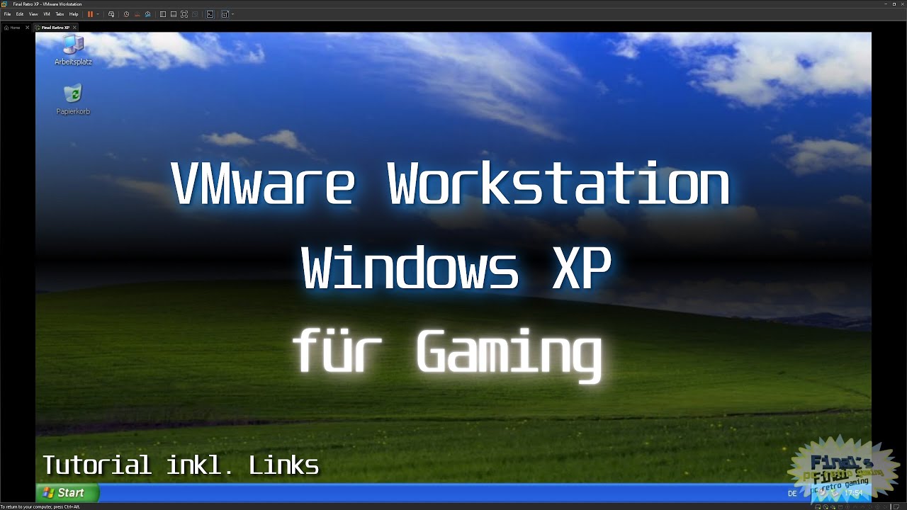 🧠 Tutorial für Gaming mit Windows XP in der VM mit VMWare Workstation 🇩🇪 #tutorial #xp #vm #vmware