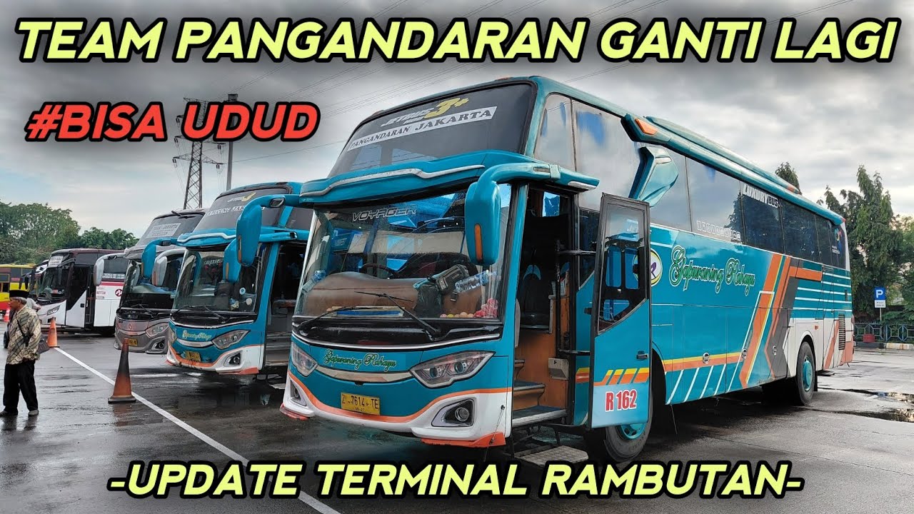 Bus GR Pangandaran kini pakai armada R162 yang ada smoking room | Update terminal kp.rambutan
