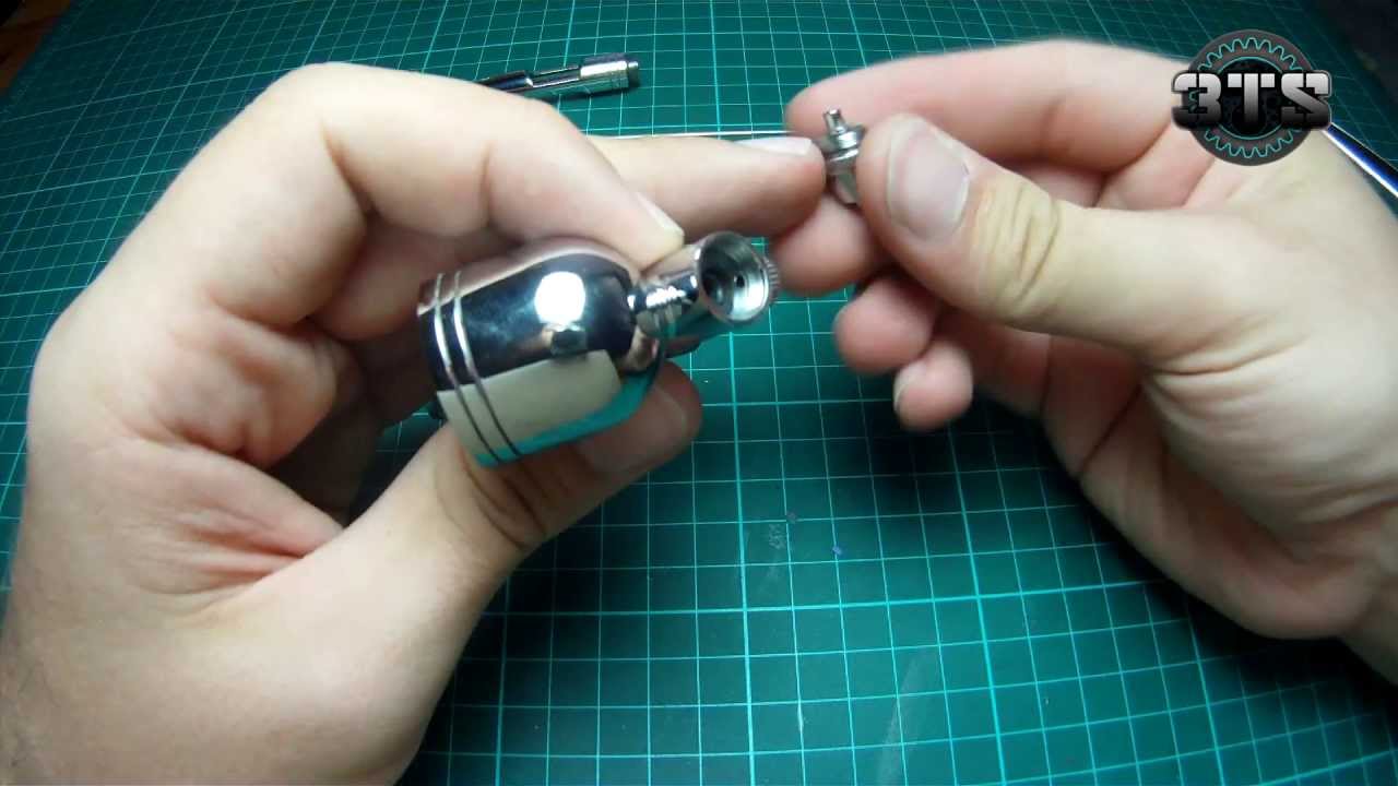 Trytans.com - tutorial desmontaje y montaje aerógrafos