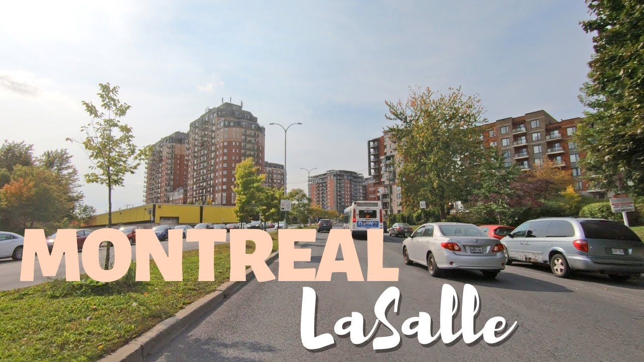 Driving in LaSalle Borough of Montreal, Quebec, Canada #lasalle #drivingmontreal
