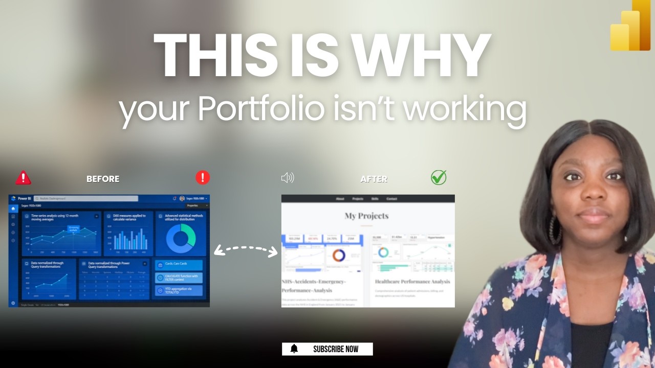 Почему ваши проекты в Power BI не помогают вам устроиться на работу (8 вещей, на которые действит...