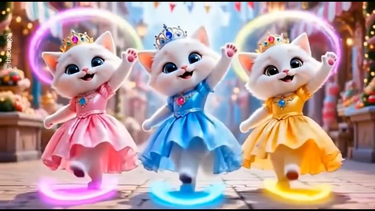 बिल्ली डांस | Cutest Cat videos funny dance🤣💃Videos for cats #funny​ #dancingcat​ #thucungai