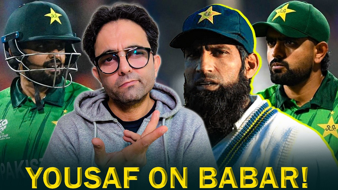 “Babar Azam Has Been Out of Form for 3 Years — That’s Why I Resigned” M Yousuf slams Babar Azam!