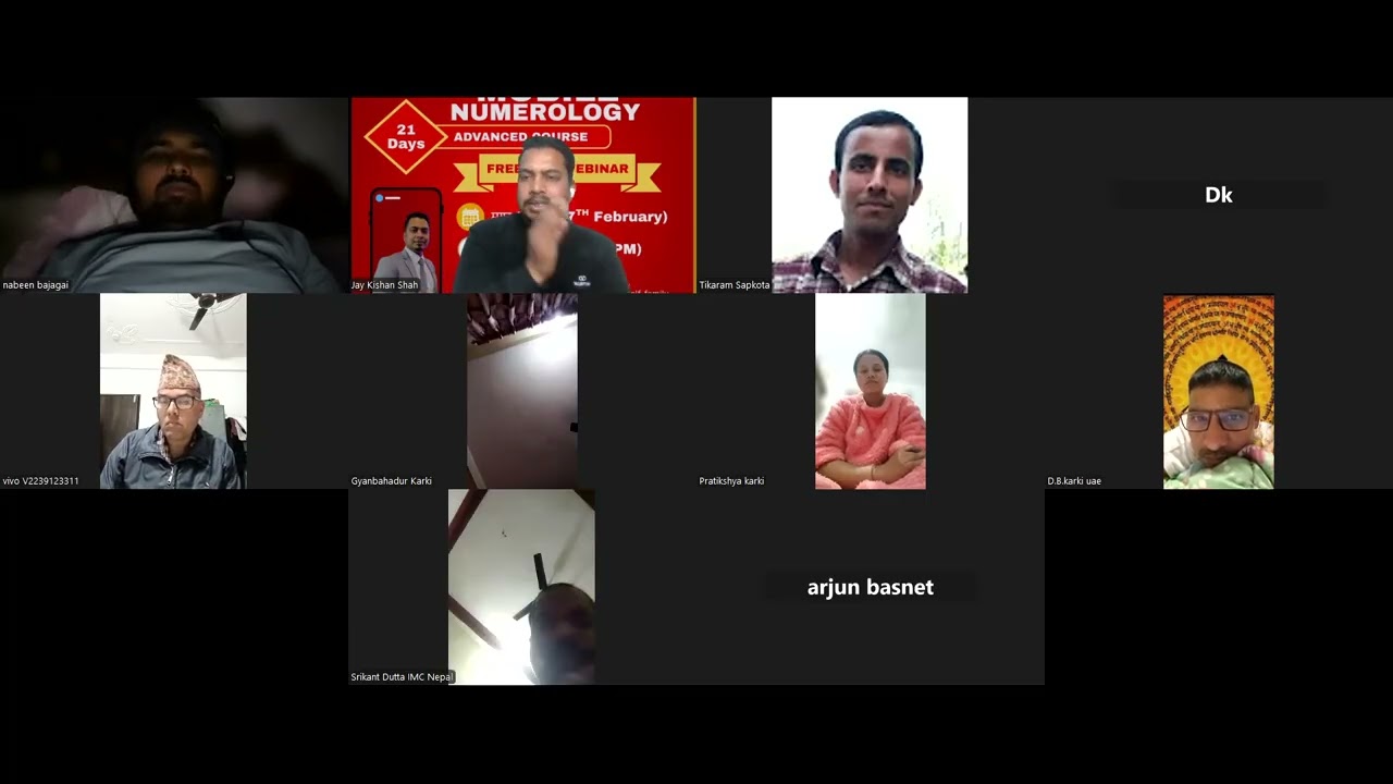 Free Webinar on 21Days Advance Mobile Numerology Course