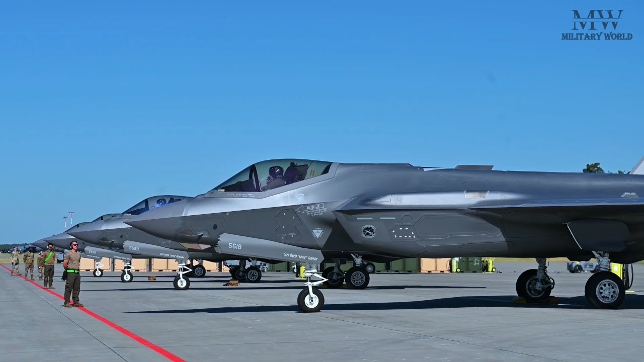 495th Fighter Squadron: Astral Knight Mission 24 in Powidz