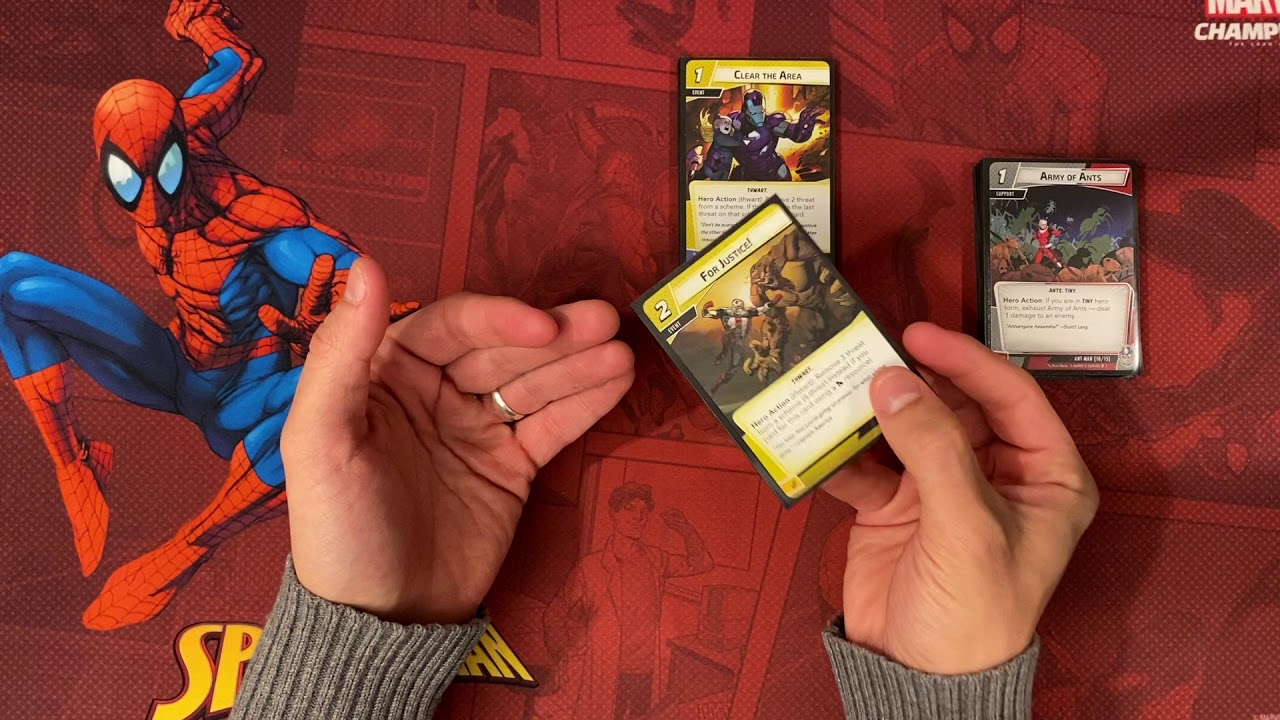 Off-Turn Actions in Marvel Champions LCG