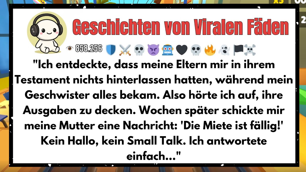 Drama Familie: Ryan erf&auml;hrt, dass er nicht im Testament steht |  Reddit Geschichten