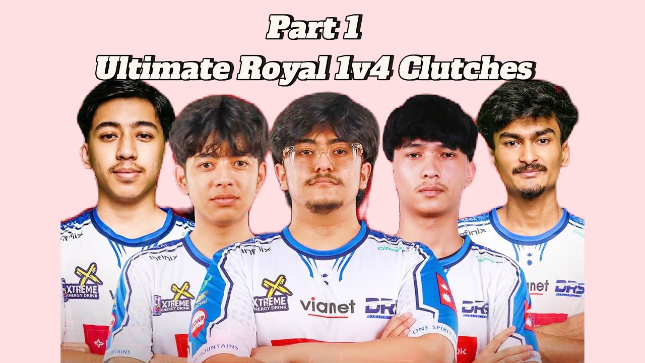 DRS Players 1v4 Ultimate Royal Clutches Part 1 