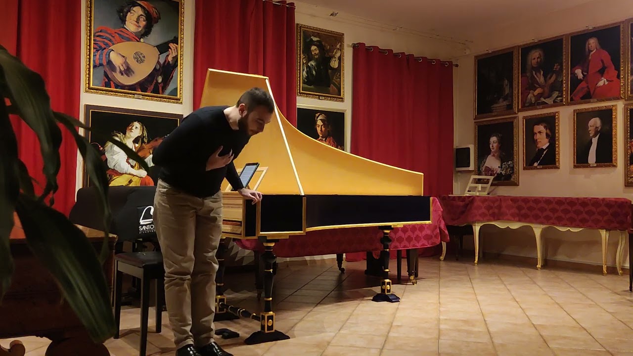 Simone Pierini, harpsichord @ I Concerti di Campagna, 17th December 2023. Music by D. Scarlatti