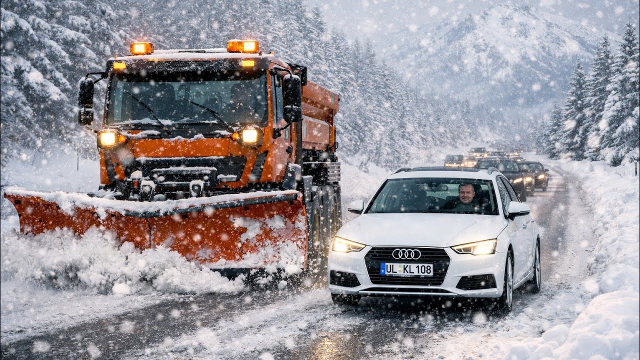 Hókáosz visszautazás Németországba 🇭🇺🇩🇪 #audi #audia4avant 
