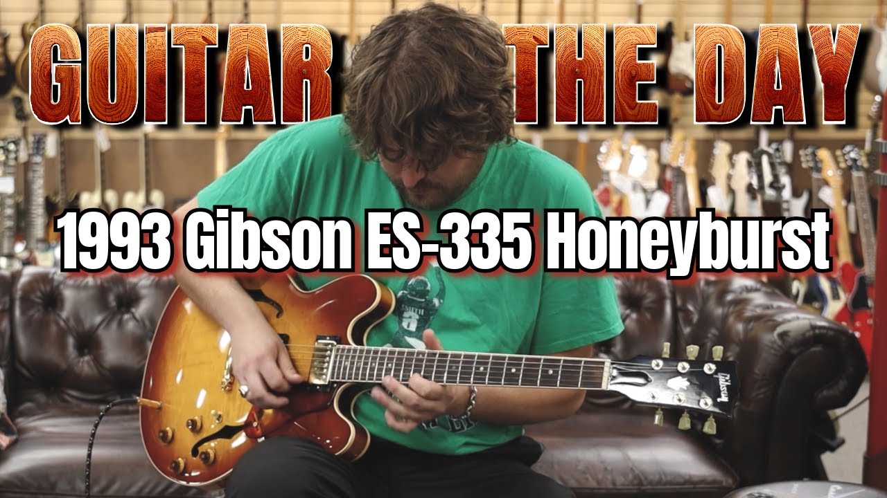 1993 Gibson ES-335 Honeyburst | Guitar of the Day