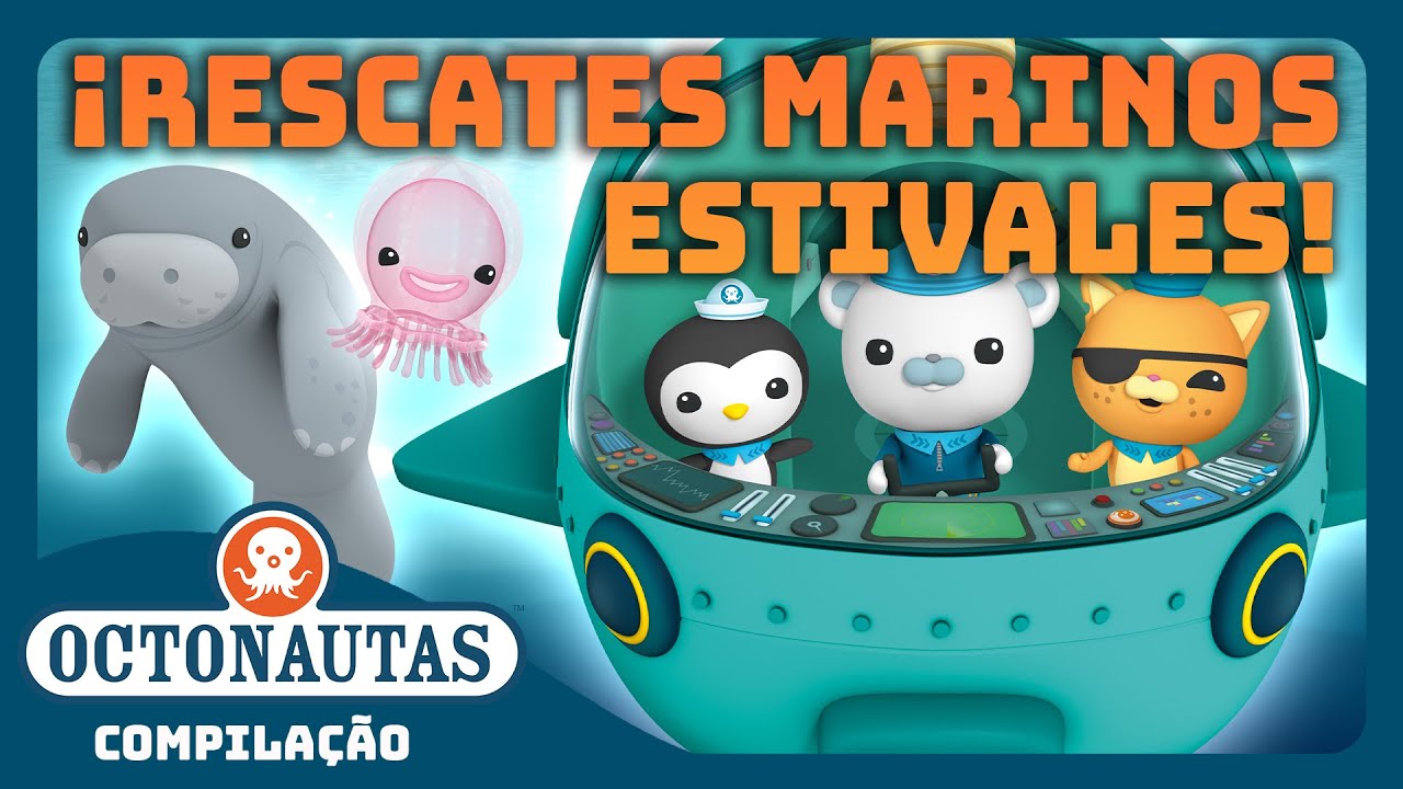 Los Octonautas - 🐻‍❄️😼🐧 ¡Rescates marinos estivales! ☀️🌊 ⛑️ | Episodios Completos | Compilado