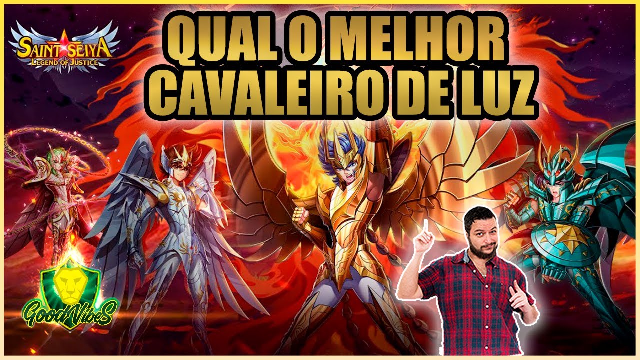 TIER LISTE de CAVALEIROS de LUZ em LENDAS da JUSTIÇA