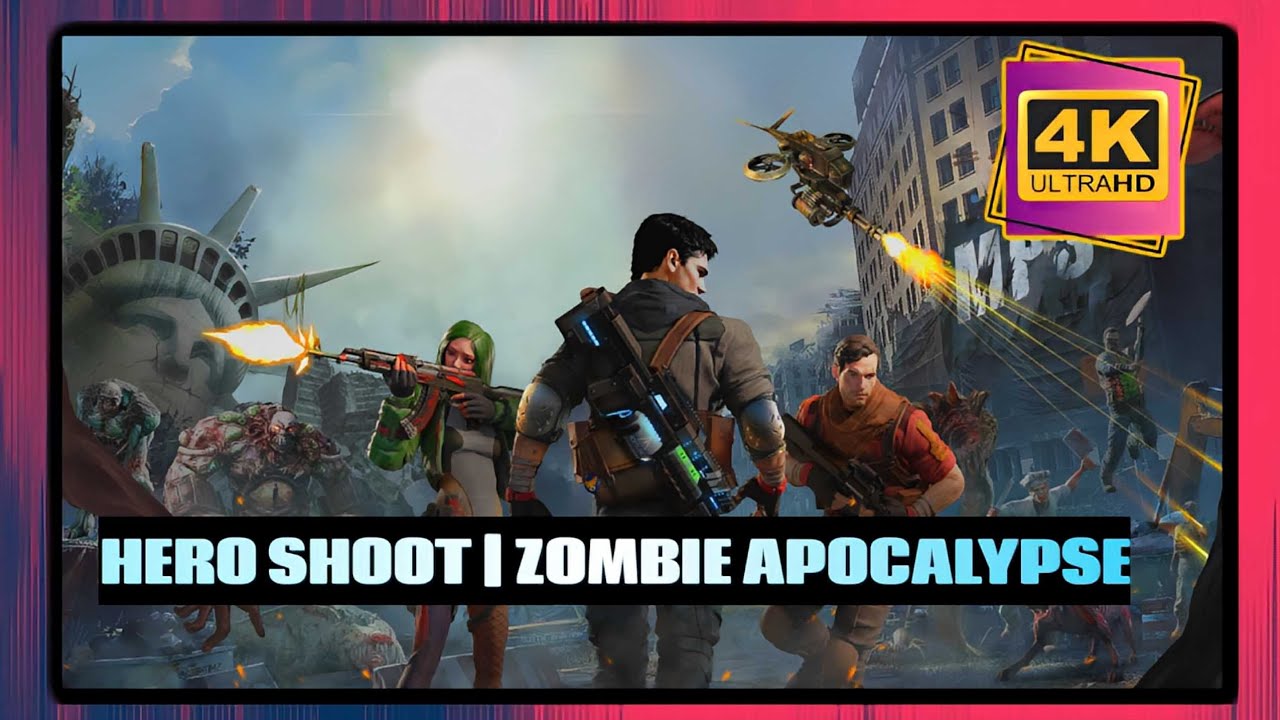 Hero Shoot Zombie(Aka Zombie fire 3) Flamethrower vs Chief Boss