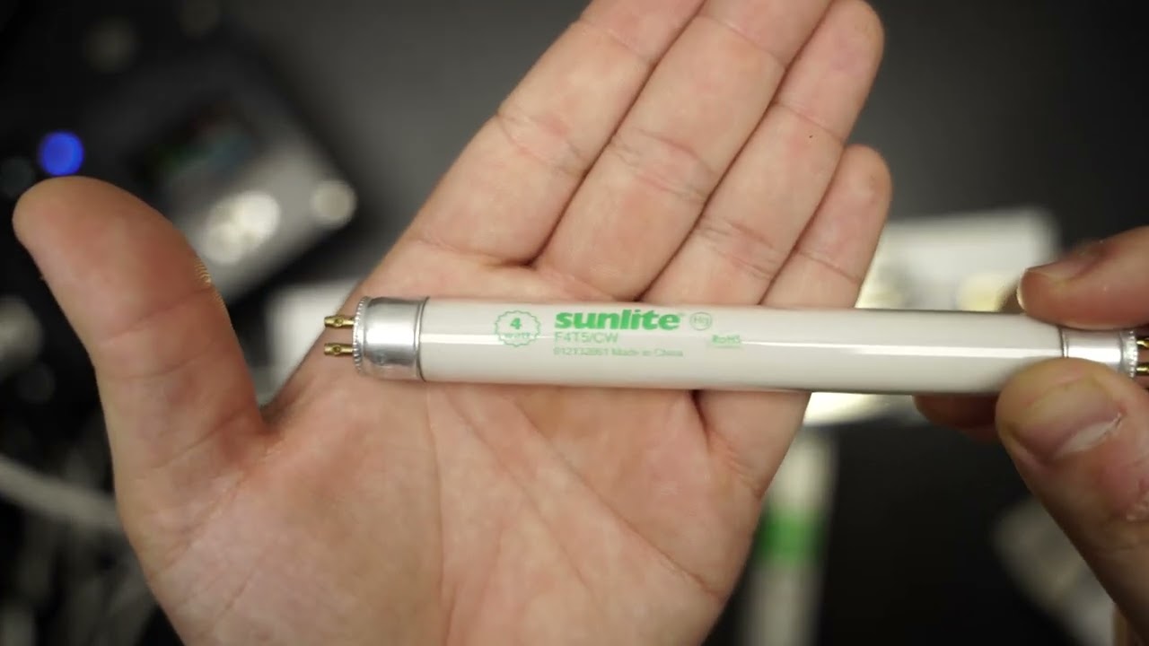 Homemade 12w 3 Lamp F4T5 Fluorescent Fixture