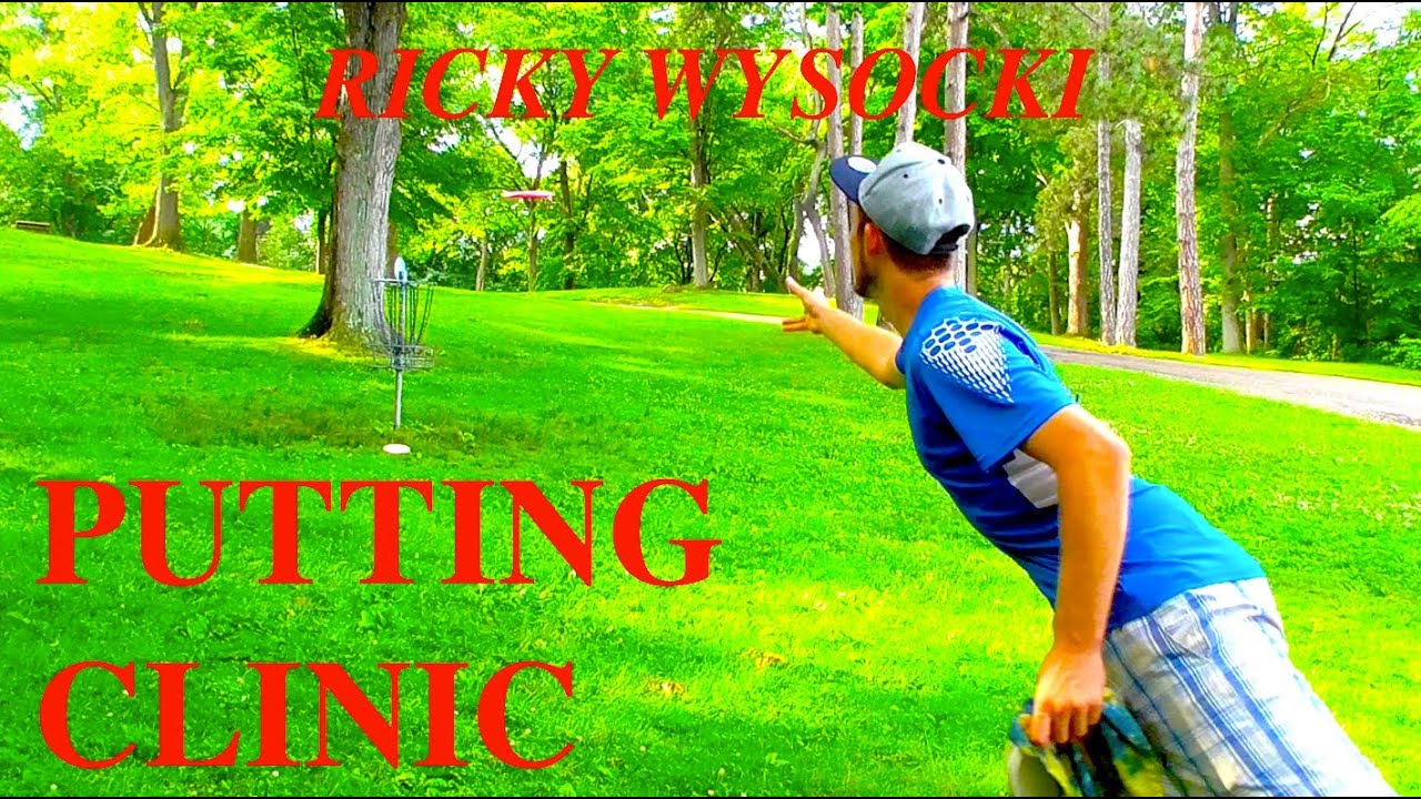Disc Golf - Ricky Wysocki - Putting Clinic 6-18-2015