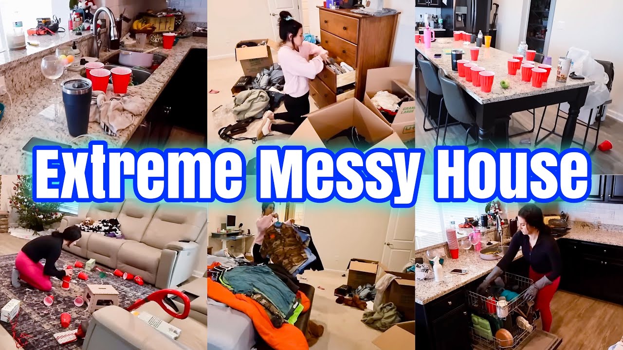 ULTIMATE AFTER NEW YEARS CLEAN UP | NEW YEARS CLEANING MOTIVATION 2025 | CLEAN + UNPACK WITH ME