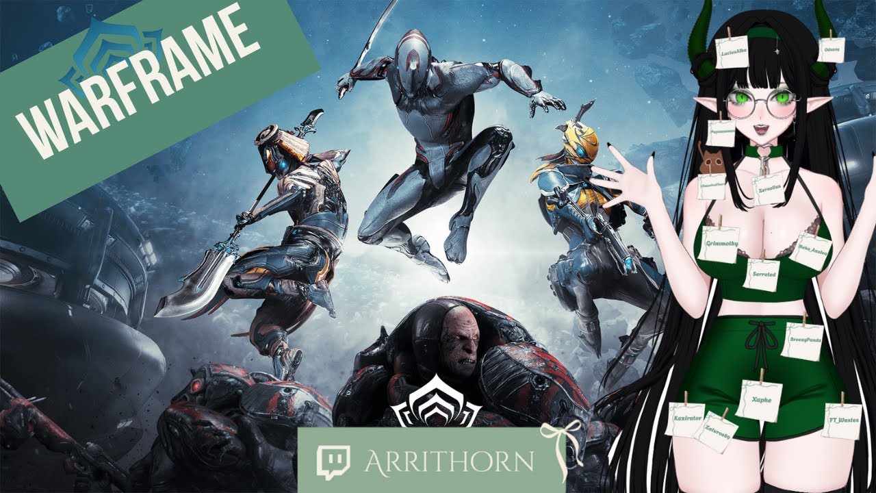 [Warframe + Arri-Thon Day 12] First Time Ever Playing Warframe!