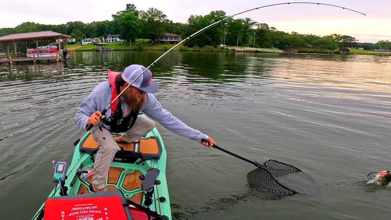 Fishing Lake Greewood during May with SCBASS