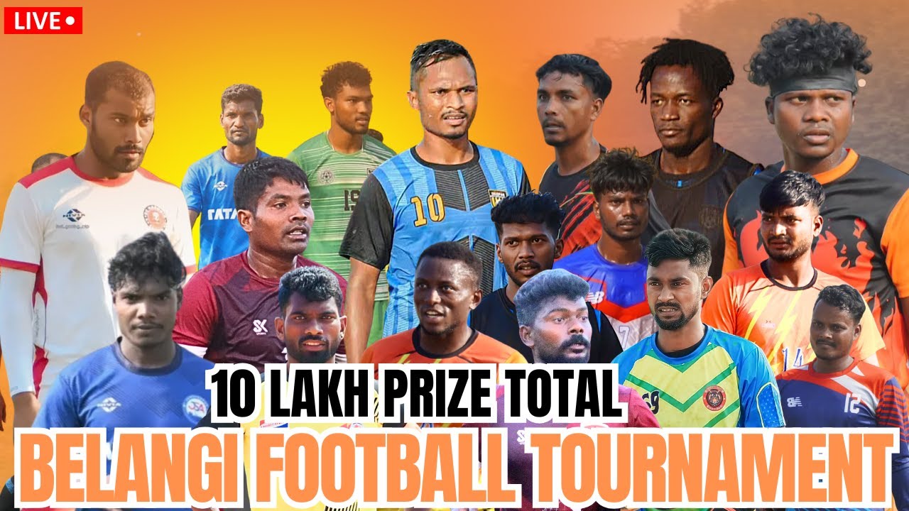 2ND DAY // 1O LAKH PRIZE TOTAL  || BELANGI FOOTBALL TOURNAMENT LIVE //