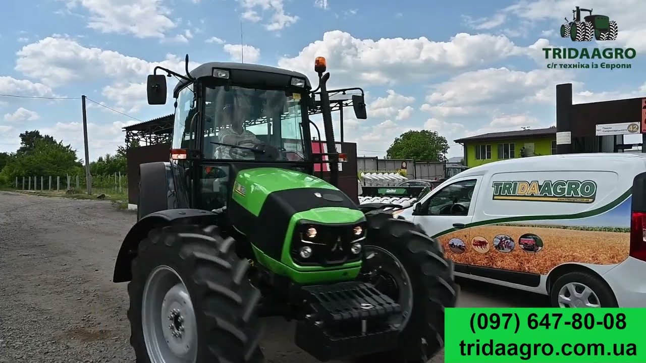 Огляд нового трактора  Deutz-Fahr 115 G