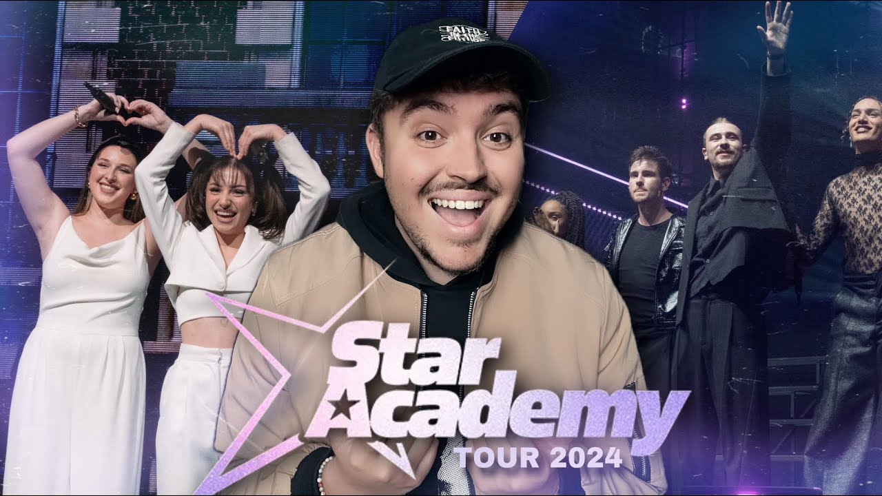 On découvre le show !! Star Academy Tour 2024 - Zenith de Strasbourg (vlog) // YANN FL