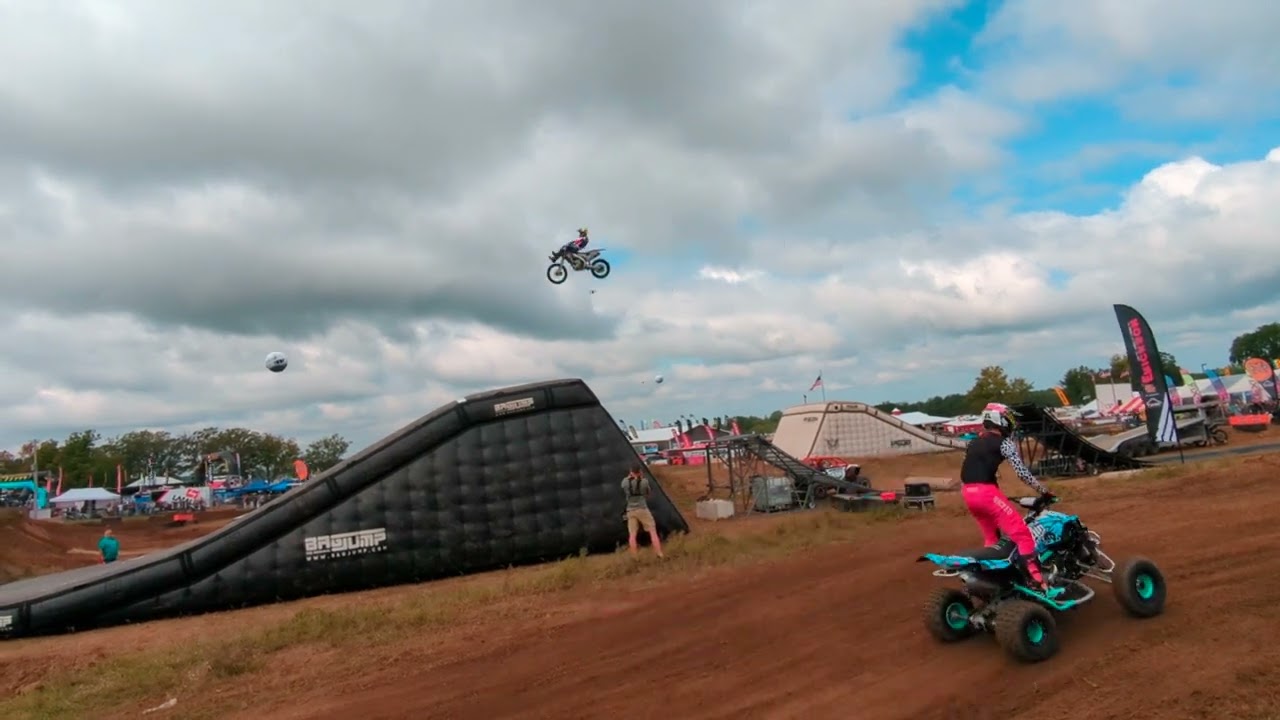 HayDays 2023 MX freestyle | huge FMX ramp!!!!
